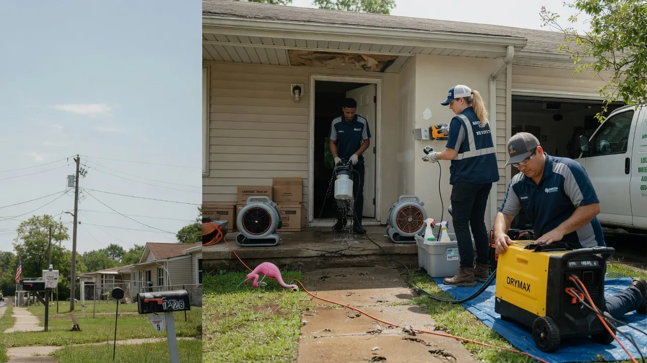Storm Damage Water Removal in Dane, WI near me